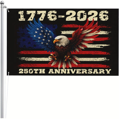 The Eagle Rises: America 250th Anniversary Flag