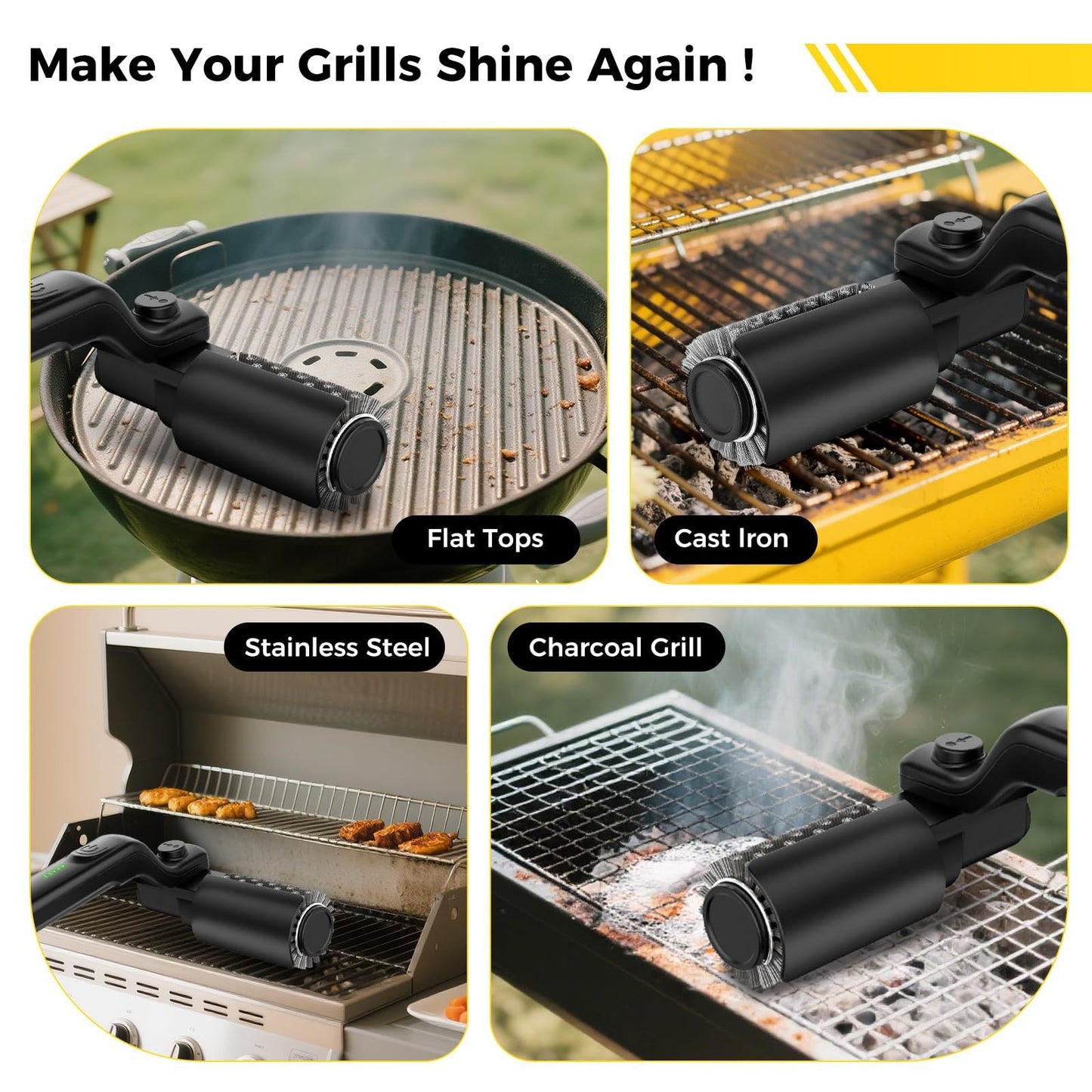 Electric BBQ Brush