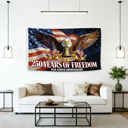 The Eagle Rises: America 250th Anniversary Flag