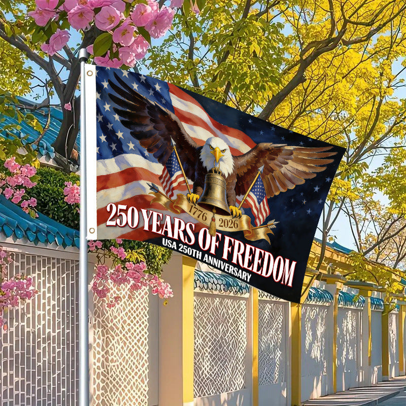 The Eagle Rises: America 250th Anniversary Flag
