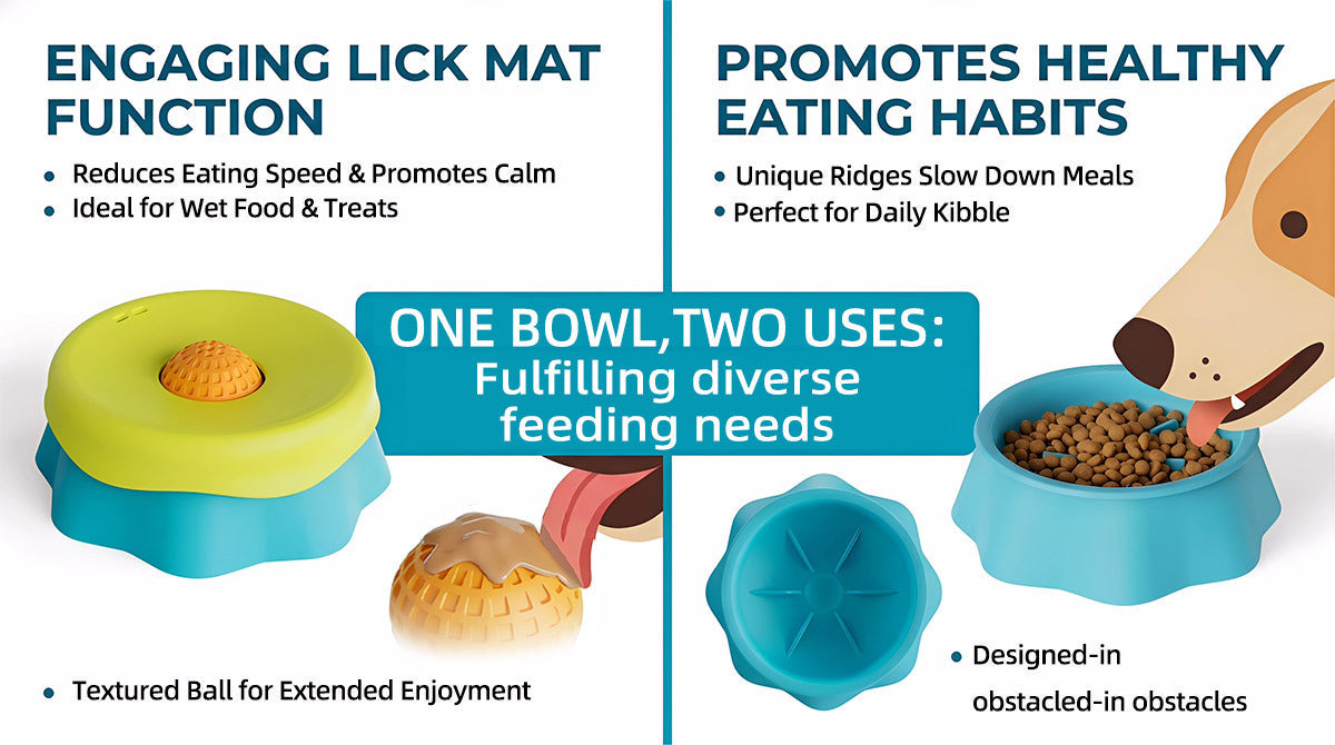 Dog Liquid Lick Bowl