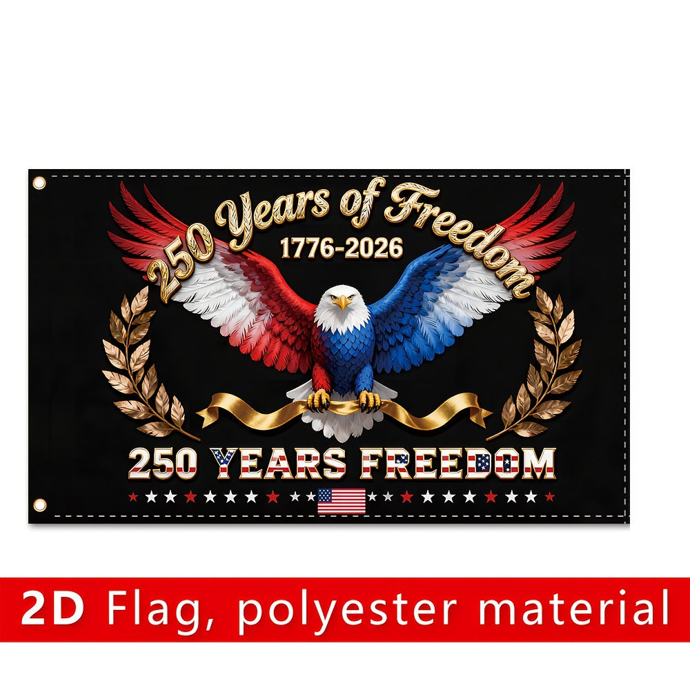 The Eagle Rises: America 250th Anniversary Flag
