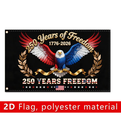 The Eagle Rises: America 250th Anniversary Flag
