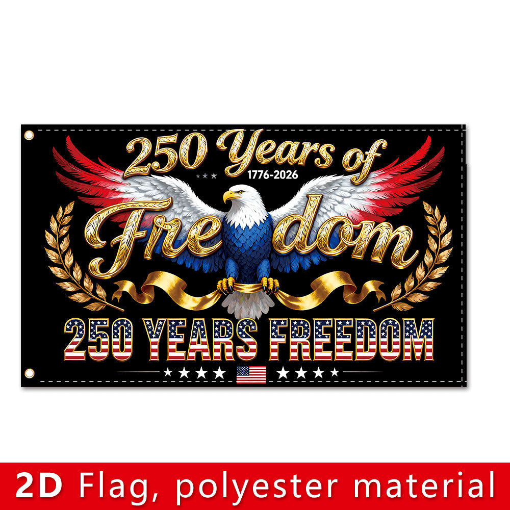The Eagle Rises: America 250th Anniversary Flag