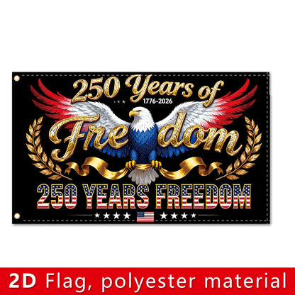 The Eagle Rises: America 250th Anniversary Flag