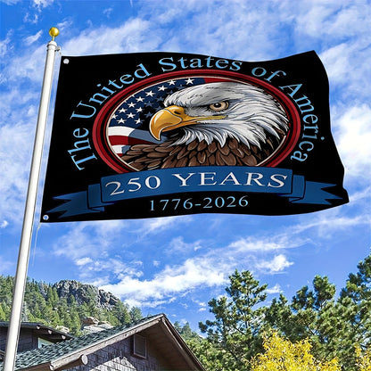 The Eagle Rises: America 250th Anniversary Flag