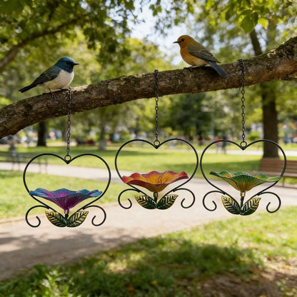 💖 Heart-Shaped Bird Feeder