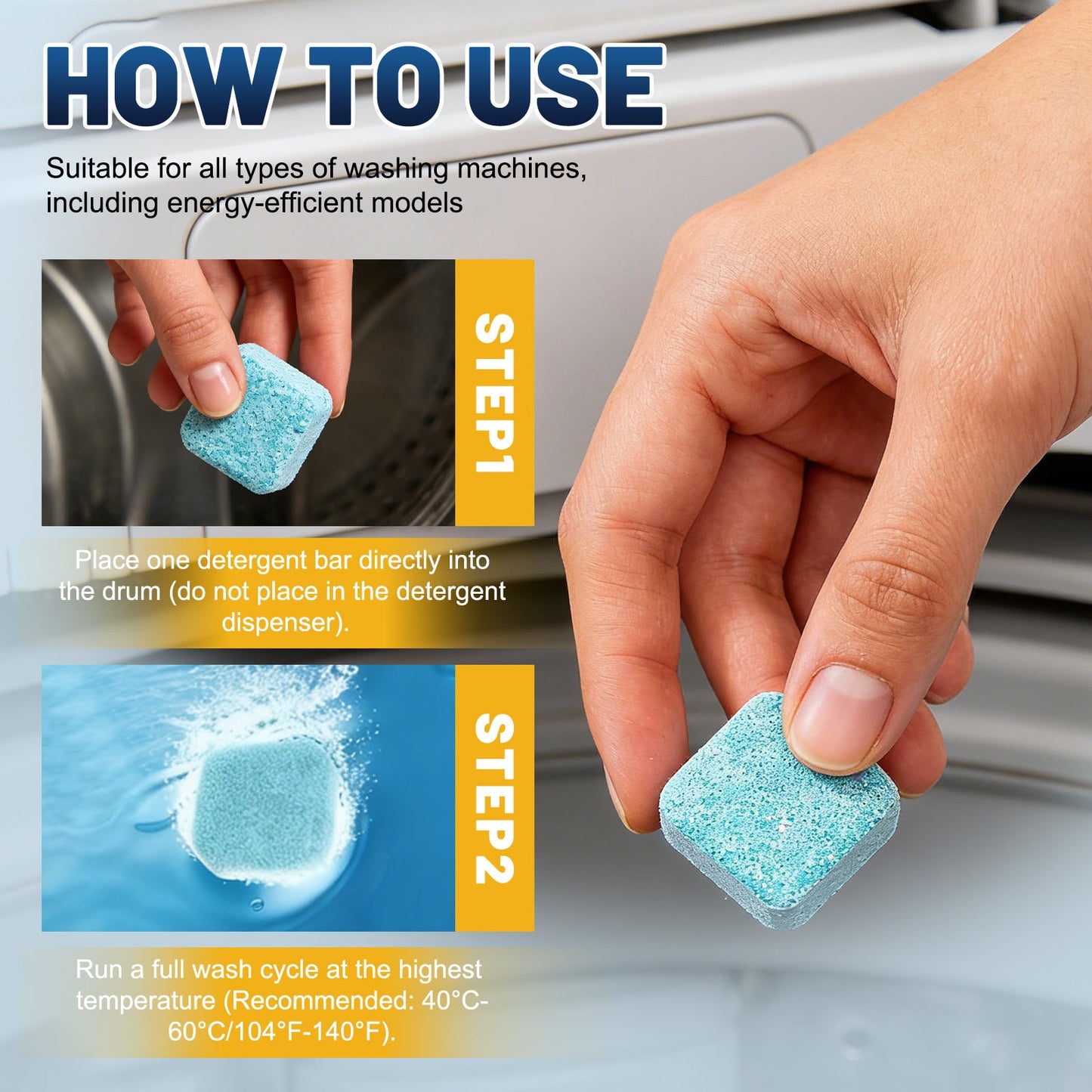 Washing Machine Cleaner Tablets