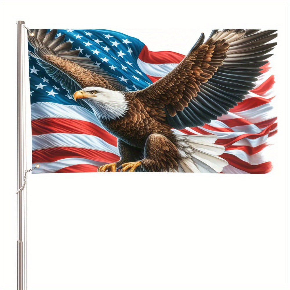 The Eagle Rises: America 250th Anniversary Flag