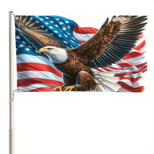 The Eagle Rises: America 250th Anniversary Flag