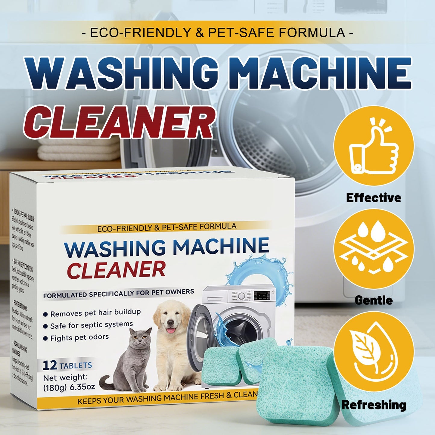 Washing Machine Cleaner Tablets