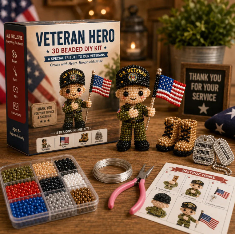 ❤️250th Anniversary Beaded  DIY Kit