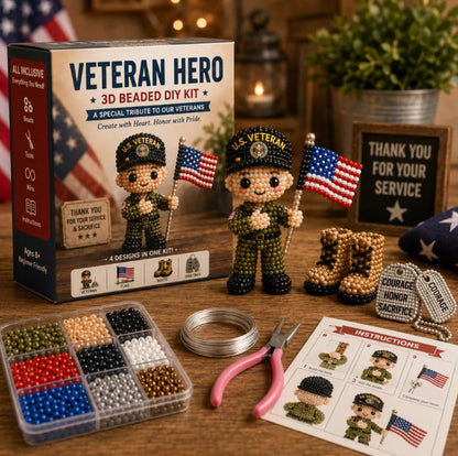 ❤️250th Anniversary Beaded  DIY Kit