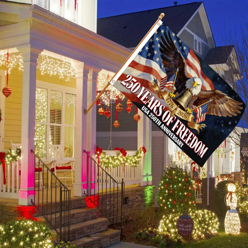The Eagle Rises: America 250th Anniversary Flag