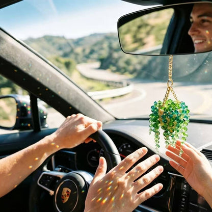Beaded Plant Suncatcher