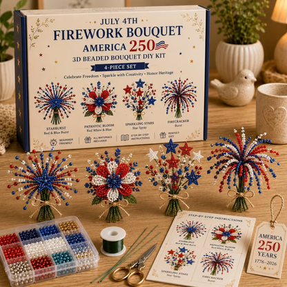 ❤️250th Anniversary Beaded  DIY Kit