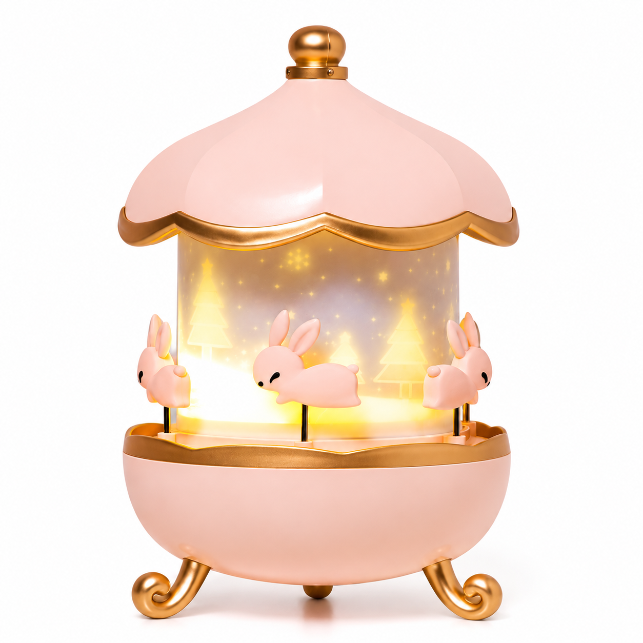 ✨ Magical Galaxy Star Projector Night Light with Bluetooth Speaker for Kids