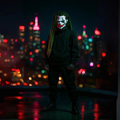 🔥Hot Sale 49% OFF🔥Cyberpunk Joker Mask - The Ultimate Cosplay  Statement Piece