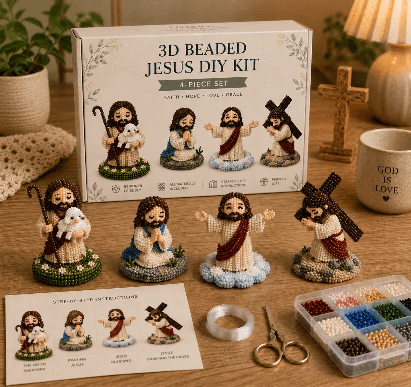 ✝️3D Beaded Christian DIY Kit