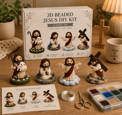✝️3D Beaded Christian DIY Kit