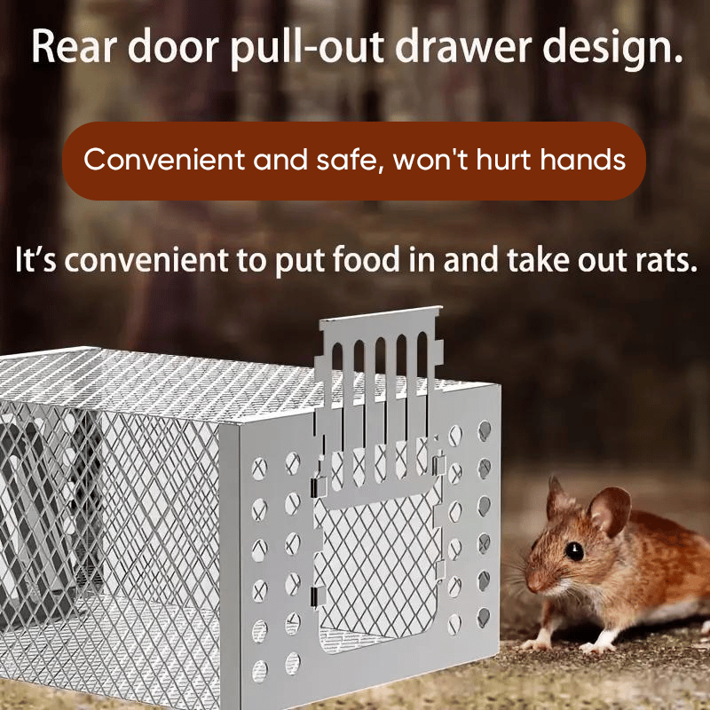 🐁Stainless Steel Automatic Mousetrap