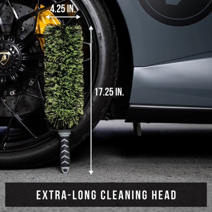 VIKING V+ Wheel Barrel Brush, Cleaning Brush for Wheels