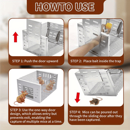 🐁Stainless Steel Automatic Mousetrap