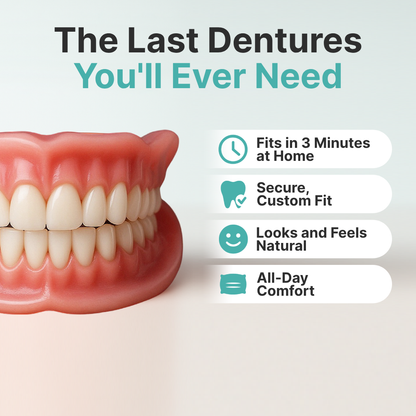 🦷NEYEROS® Advanced Functional Dentures - Get Your Smile Back With A Secure & Comfortable Fit