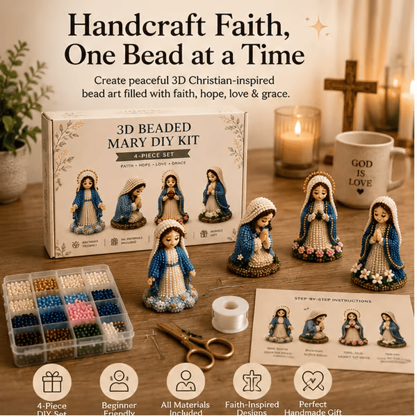 ✝️3D Beaded Christian DIY Kit