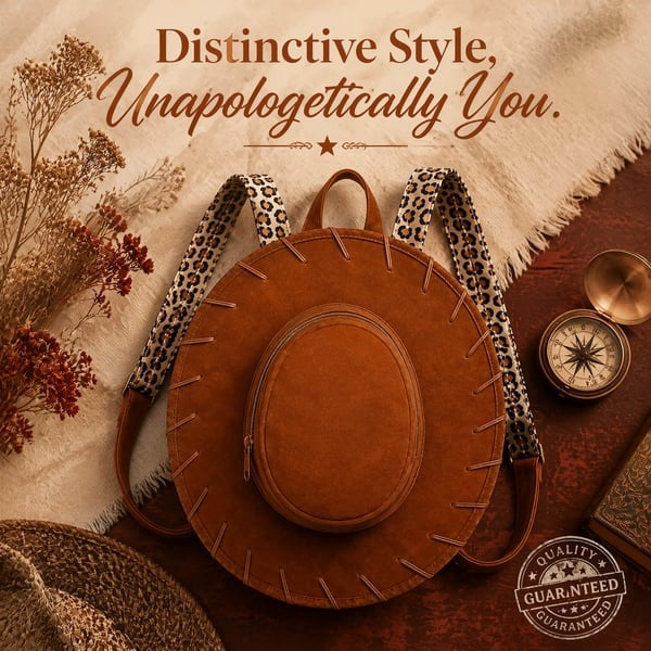 🔥🤠Western Cowgirl Hat Backpack👜