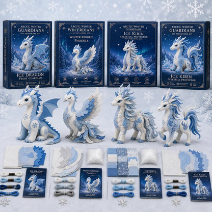 ❄️Arctic Winter Guardians DIY Patchwork Kit 🔥
