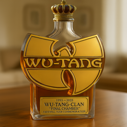 🥃Wu‑Tang Clan 《Final Chamber》Farewell Tour Whiskey Bottle