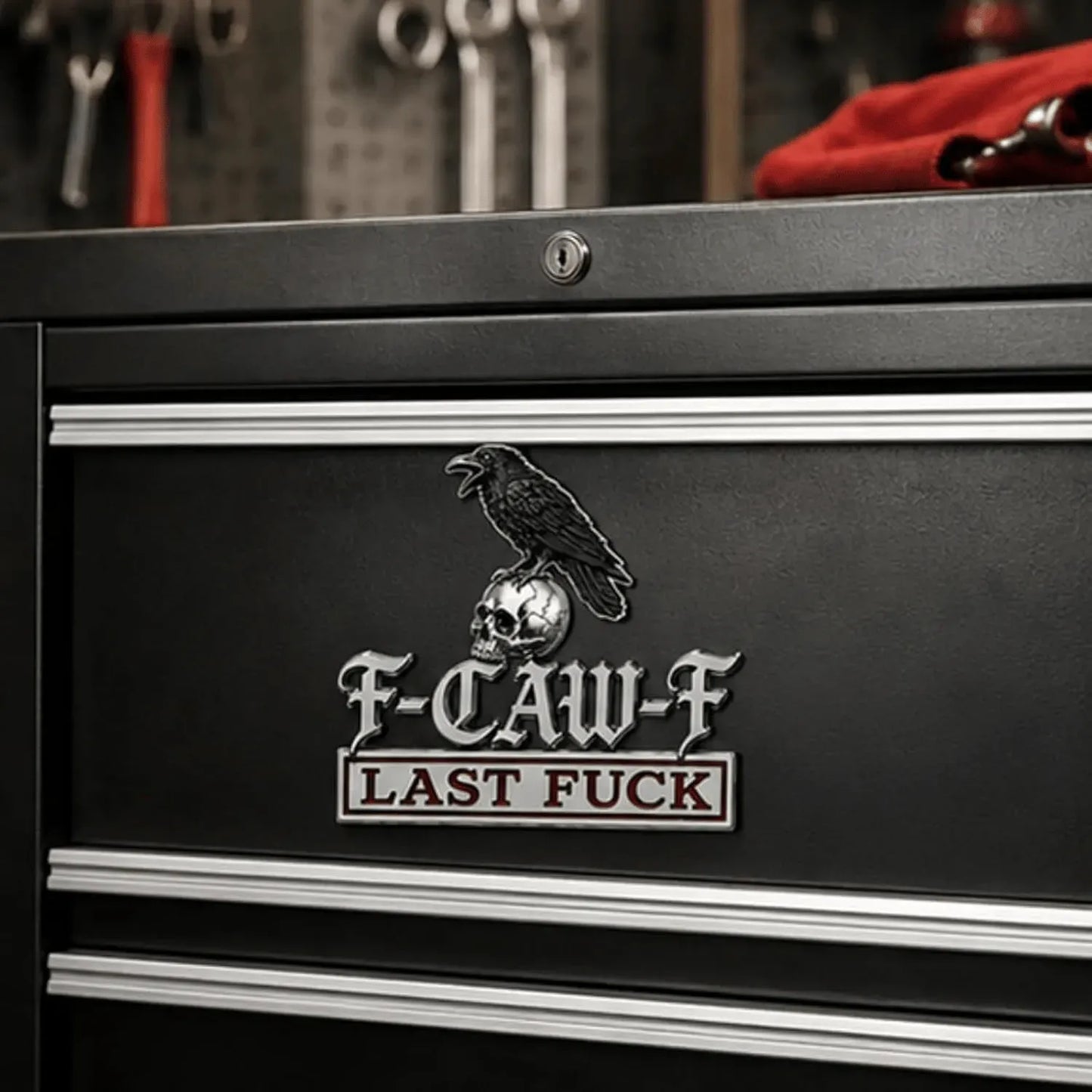 💥The F-CAW-F Car Emblem Metal Badge — For Those Who Laugh at Life and Give Zero F*cks!