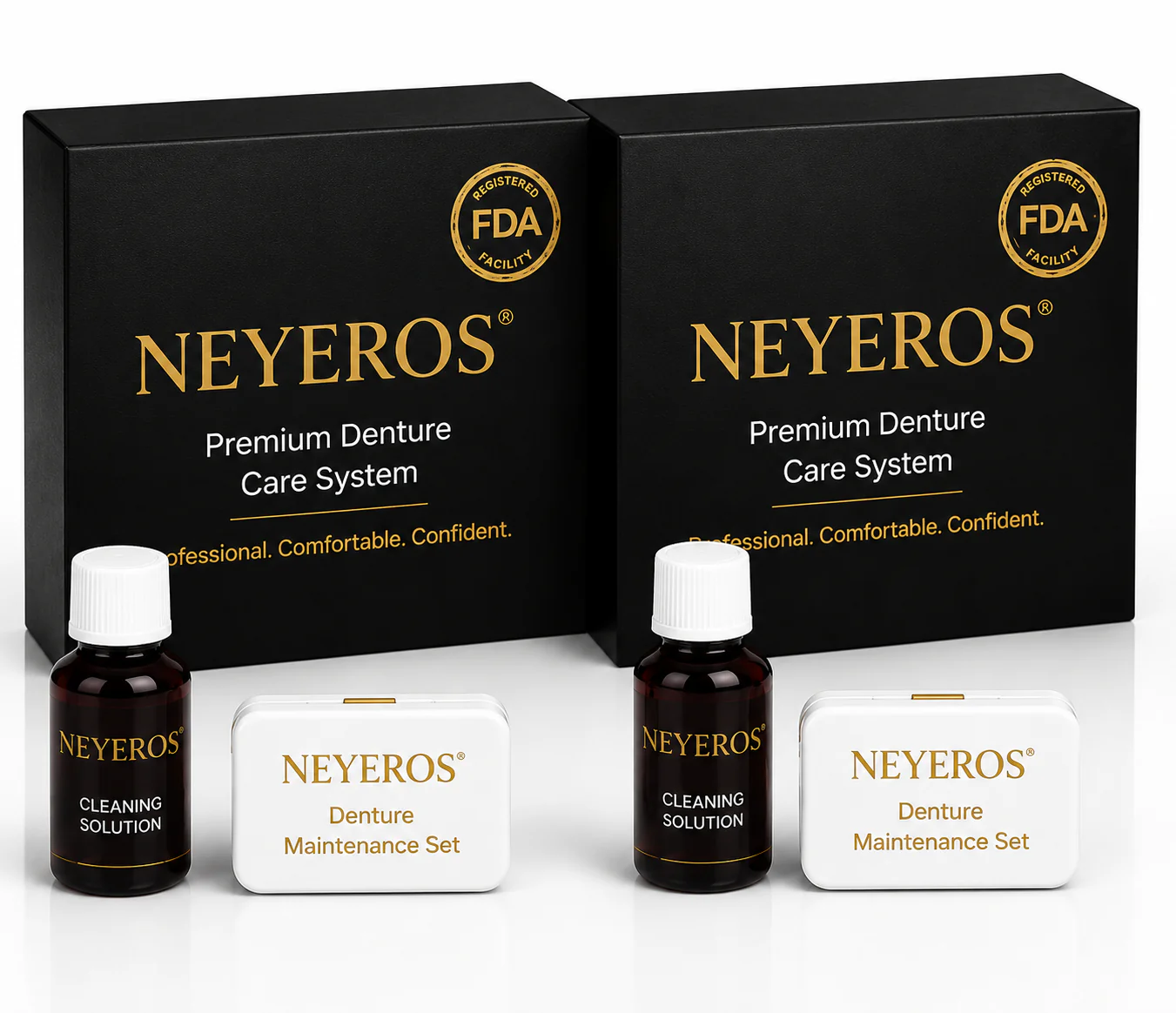 🦷NEYEROS® Advanced Functional Dentures - Get Your Smile Back With A Secure & Comfortable Fit