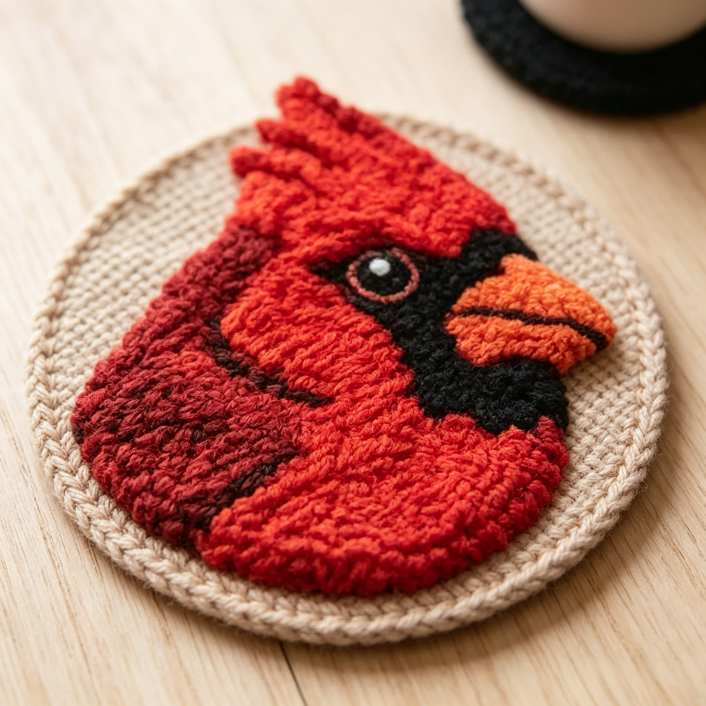 🐦DIY Bird Coasters Punch Needle Kit☕