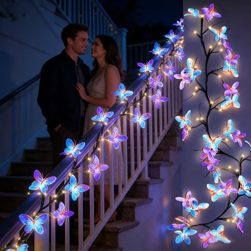 🥳2026 HOT SALE🥳💞50K+ SOLD!🦋Romantic Butterfly Vine LED Lights