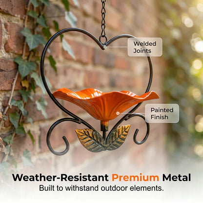 💖 Heart-Shaped Bird Feeder