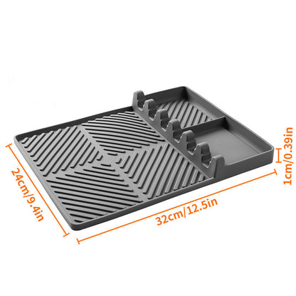 🔥LAST DAY SALE 50% OFF!!🔥Silicone Grill Mat for Side Shelf